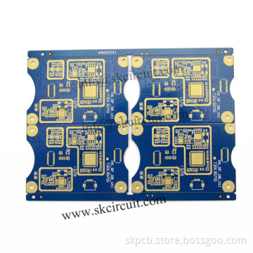 4 layer PCB with board thickness 1.6mm surface finish HASL Lead free , and copper 1 oz
